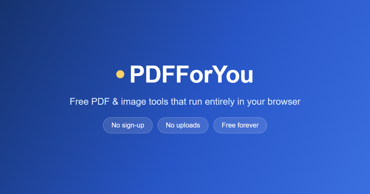 PDFForYou preview